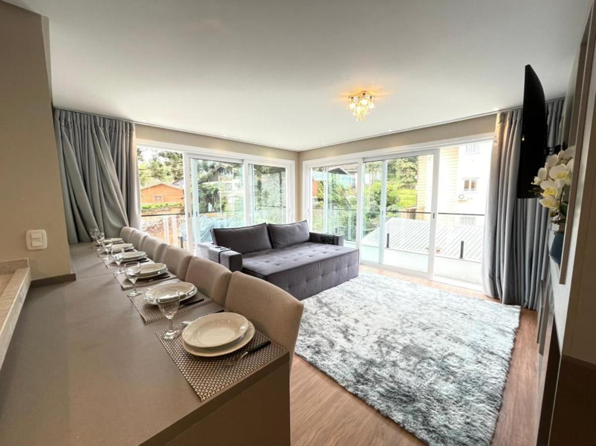 Apartamento Luz Da Aurora - Proximo A Rua Coberta Gramado Dış mekan fotoğraf